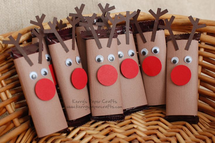 Rudolphs para decorar dulces