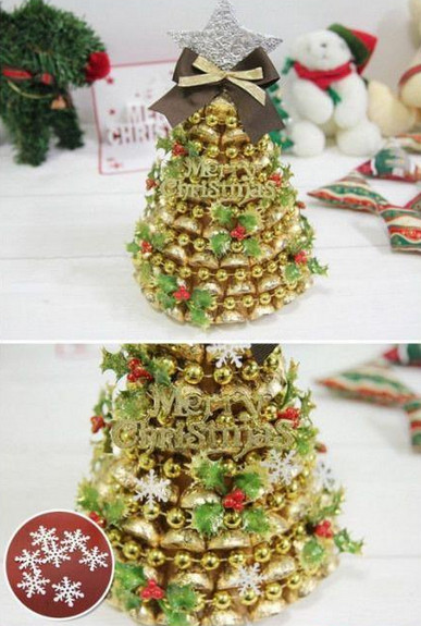 arbolitos navidenos decorados con chocolate